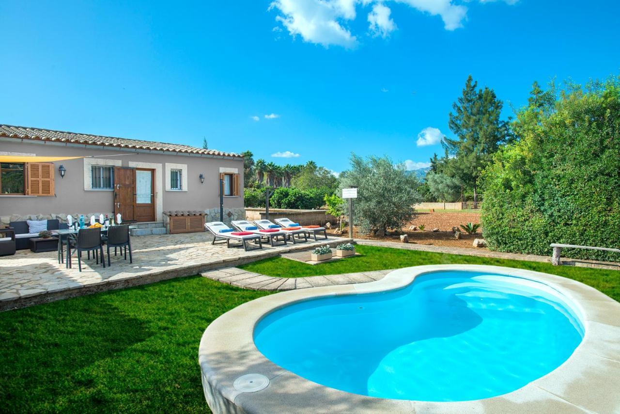 Owl Booking Villa Garreta - Rustic Stay With Mountain Views Campanet Buitenkant foto